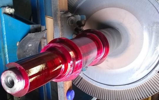 Reparar Rotor de Turbina a Vapor